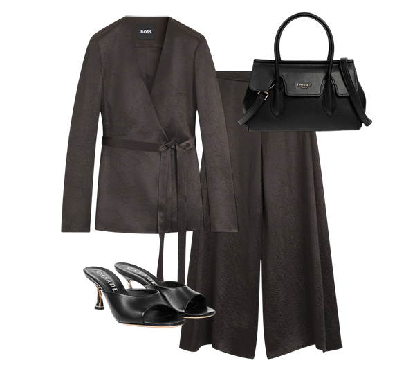 Расслабленный элегантный образ