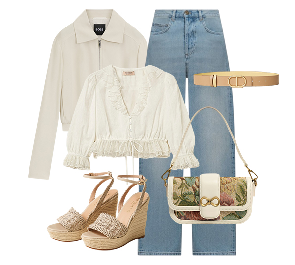 Женственный городской образ