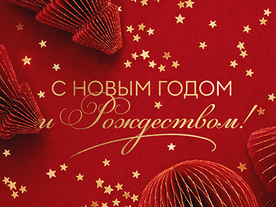 С Новым годом и Рождеством!