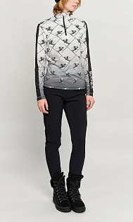 Лонгслив с молнией