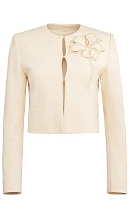 Жакет с аппликацией