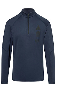 Лонгслив с молнией