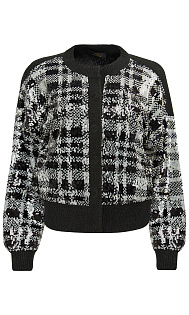 Кардиган с пайетками