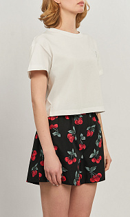 Шорты с принтом