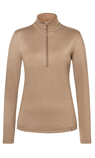 Лонгслив с молнией