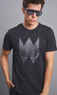 Футболка с принтом