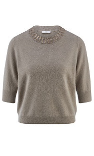 Пуловер из шерсти и кашемира