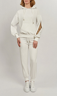 Спортивный костюм с кружевными вставками