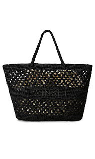 Плетеная сумка-шопер