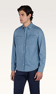 Джинсовая рубашка