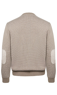 Пуловер из шелка и хлопка