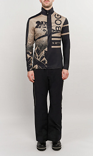 Лонгслив с молнией