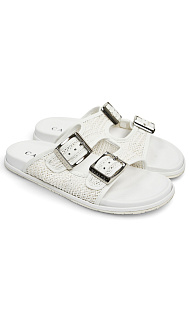 Плетеные шлепанцы