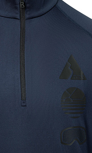 Лонгслив с молнией