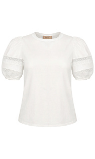 Блуза с кружевом
