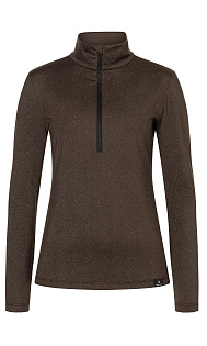 Лонгслив с молнией