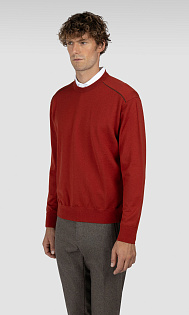 Пуловер из шерсти