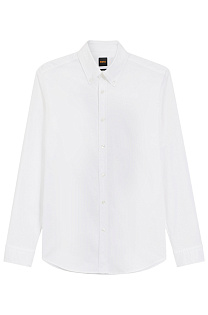 Рубашка из хлопкового жаккарда