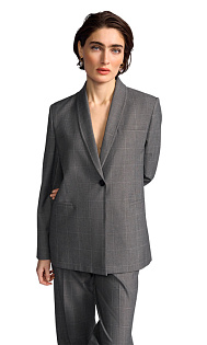 Пиджак в клетку