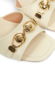 Мюли из кожи