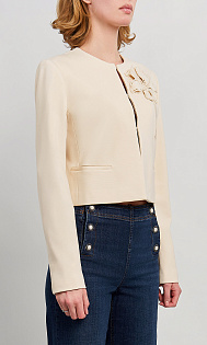 Жакет с аппликацией