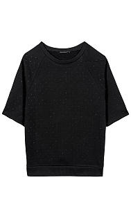 Толстовка со стразами