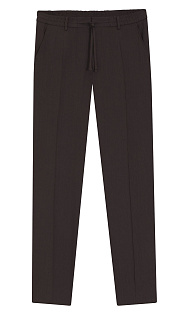 Зауженные брюки из льна