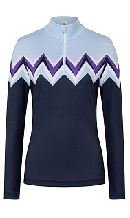 Лонгслив с молнией