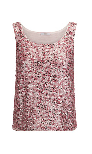 Топ с пайетками