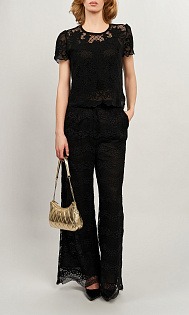 Кружевные брюки