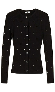 Кардиган со стразами