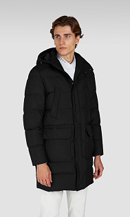 Пуховик с капюшоном