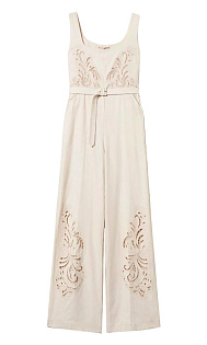 Комбинезон с вышивкой