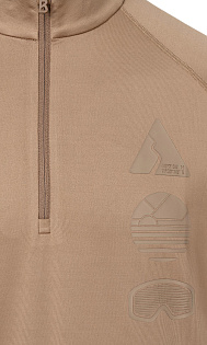 Лонгслив с молнией