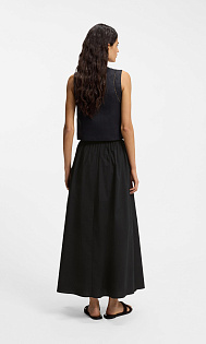 Юбка макси с поясом