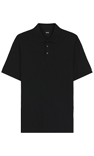 Поло с жаккардовым узором