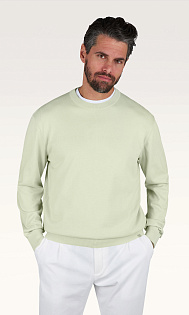 Пуловер из хлопка