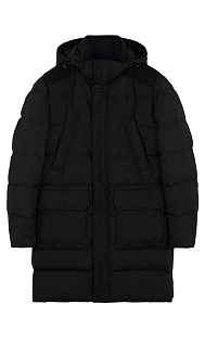 Пуховик с капюшоном