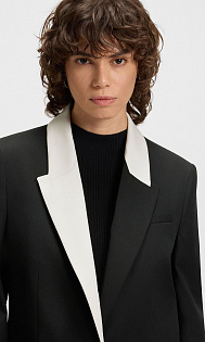 Пиджак в стиле колор-блок