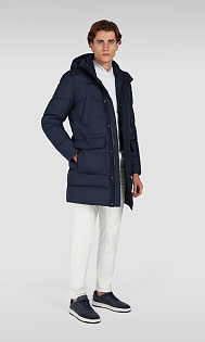 Пуховик с капюшоном