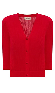 Кардиган из хлопка и шелка