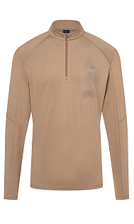 Лонгслив с молнией