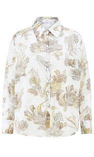 Блуза с принтом