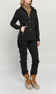 Лонгслив с молнией