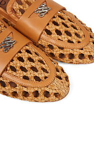 Плетеные лоферы