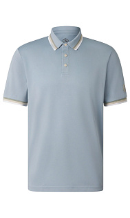 Поло с логотипом на рукаве