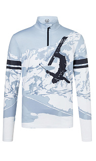 Лонгслив с молнией