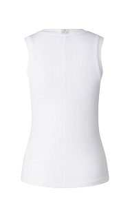 Топ в рубчик с принтом